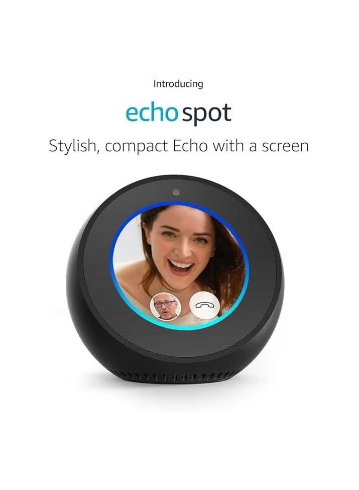 Echo Spot 1st Gen - Alexa Black