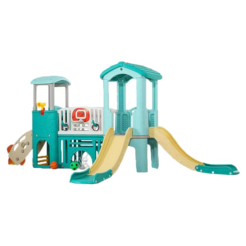 Myts Multiplay Airplane Activity Tower With 2 Slides Multiplay Airplane Activity Tower - 2 Slides Blue