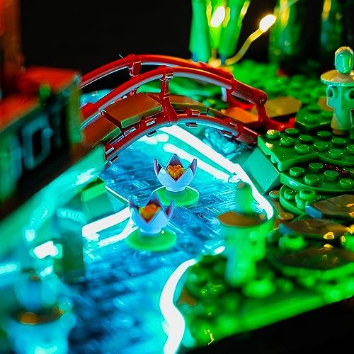 LED Lights Kit - Compatible with Lego 10315 Tranquil Garden Battery Powered