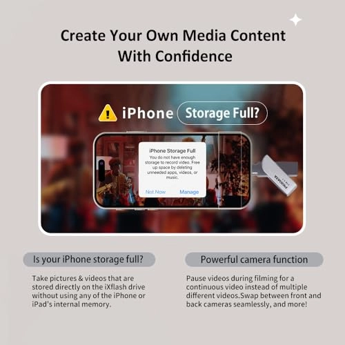 iXflash - USB 3.2 Gen 1 USB Type A & C 256 GB