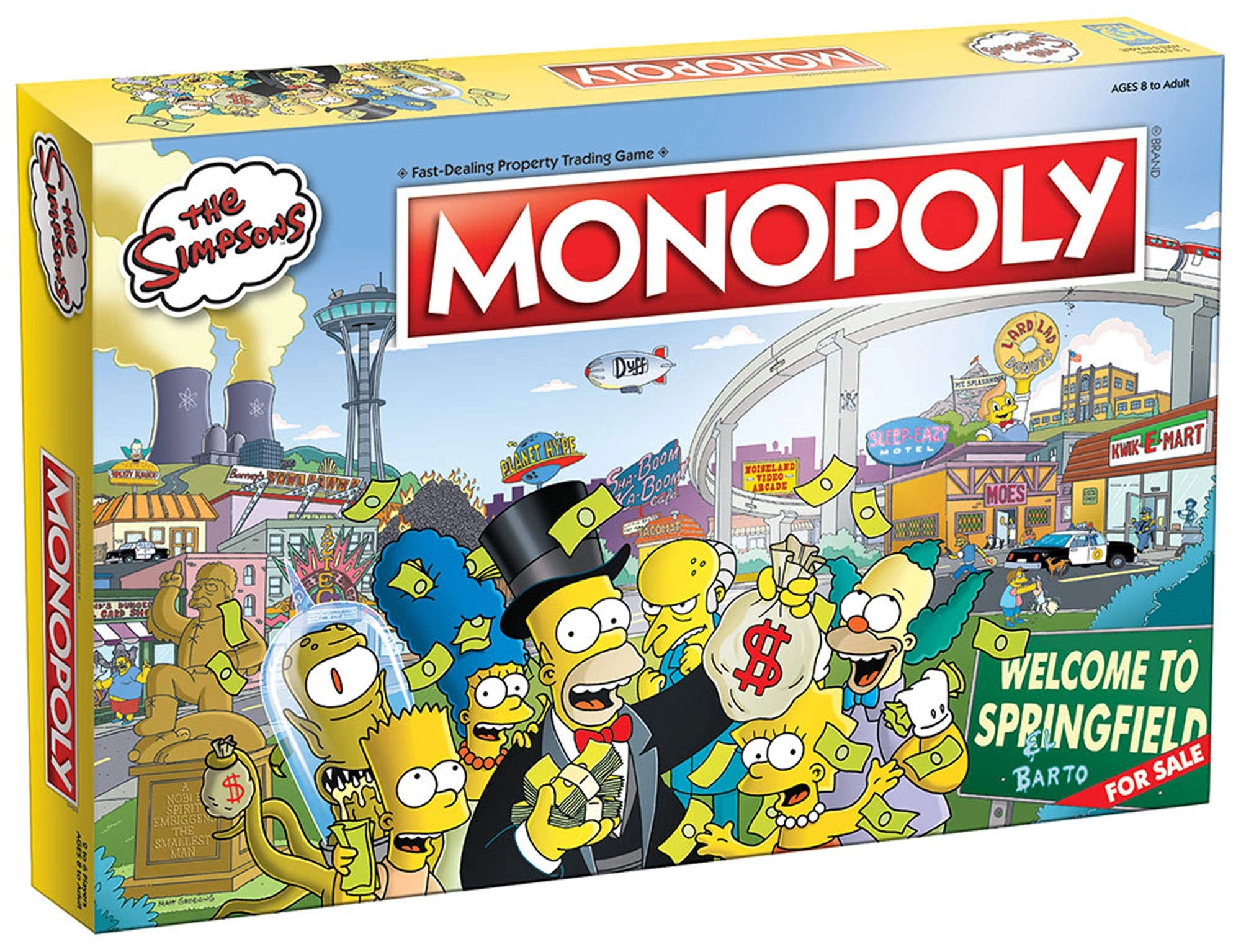 USAopoly Monopoly: The Simpsons Edition