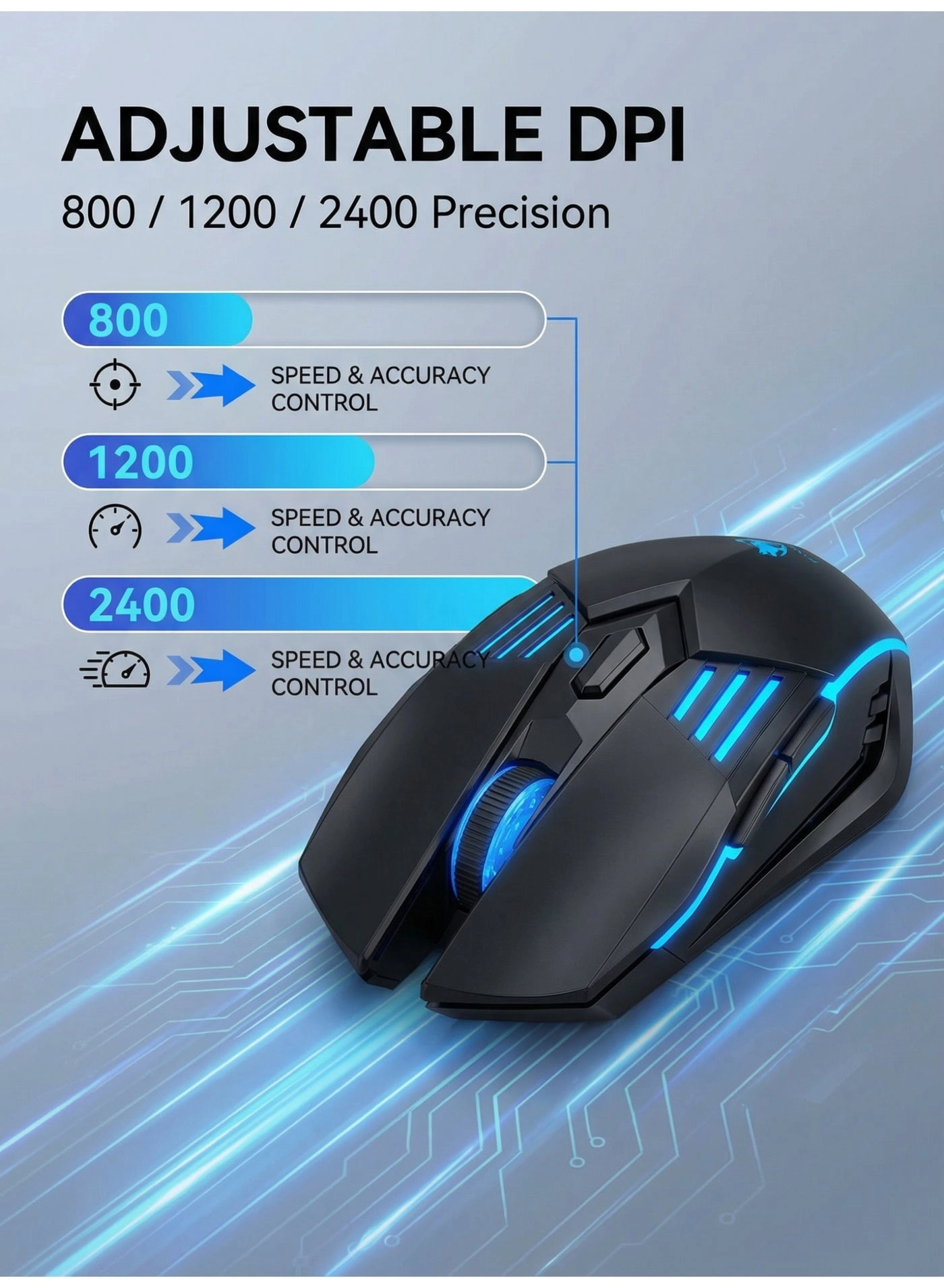 Q13 Gaming Mouse - Wireless