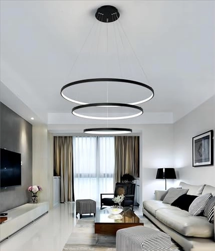 LED Pendant Lamp - 3000k 4000k 6500k Dimmable