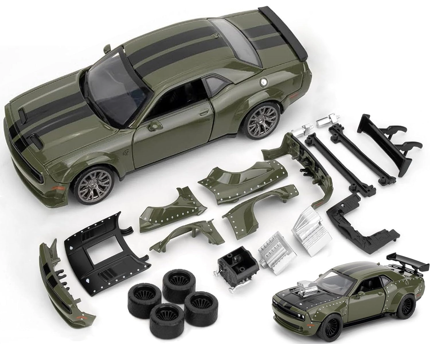 KMT AUTO SUPPLIES DQ-103 - 1:36 Green for ages 6+