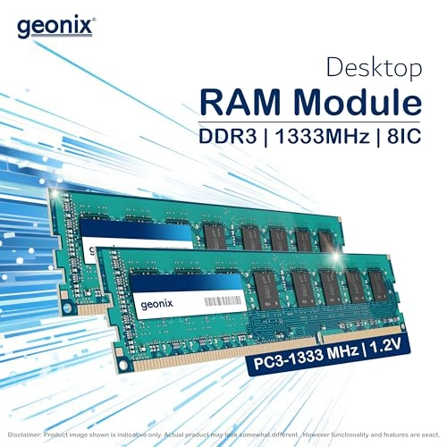 DDR3 Desktop RAM - 8GB 1333 Mhz 288-Pin