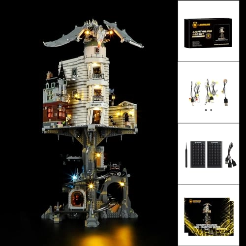 Light for LEGO 76417 Gringotts Wizarding Bank - Plastic 1 less than 5V