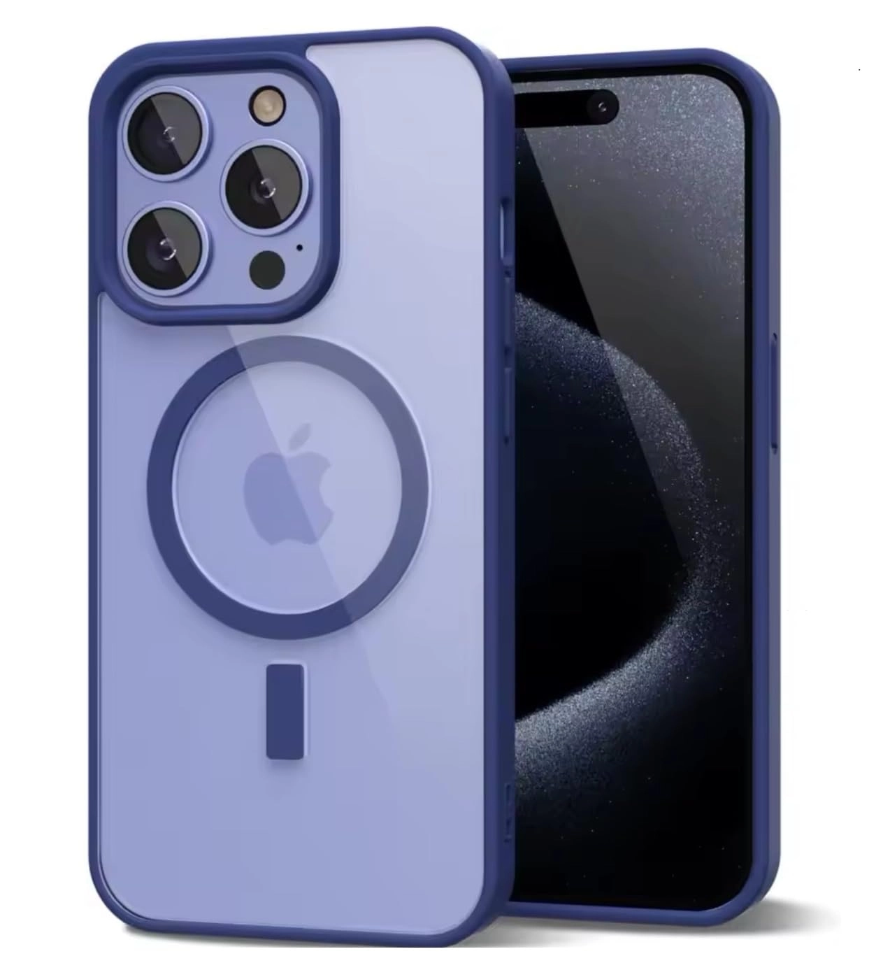 Case for iPhone 16 Pro Max Clear Back Phone Bumper Cover with MagSafe for iPhone 16 Pro Max