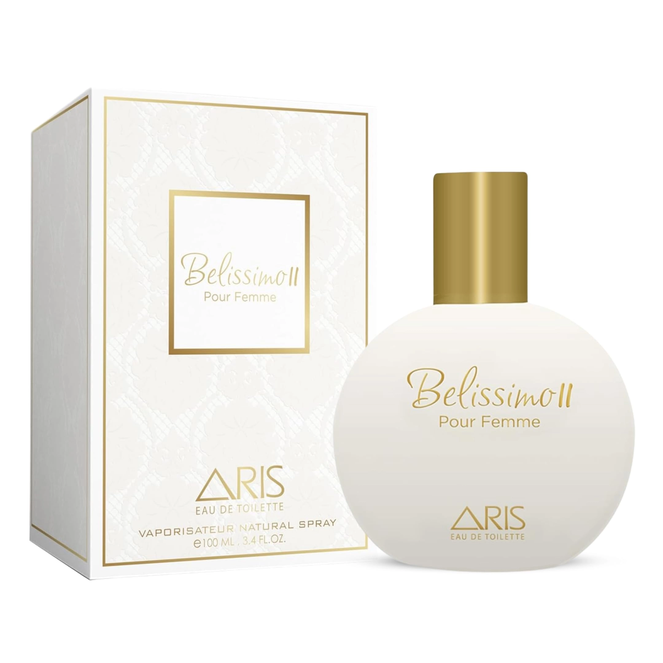 Aris Belissimo-II Eau de Parfum 100ml with Extra 15ml Sample