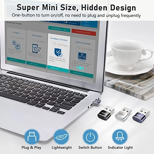 Metal Mini Mouse Jiggler - USB