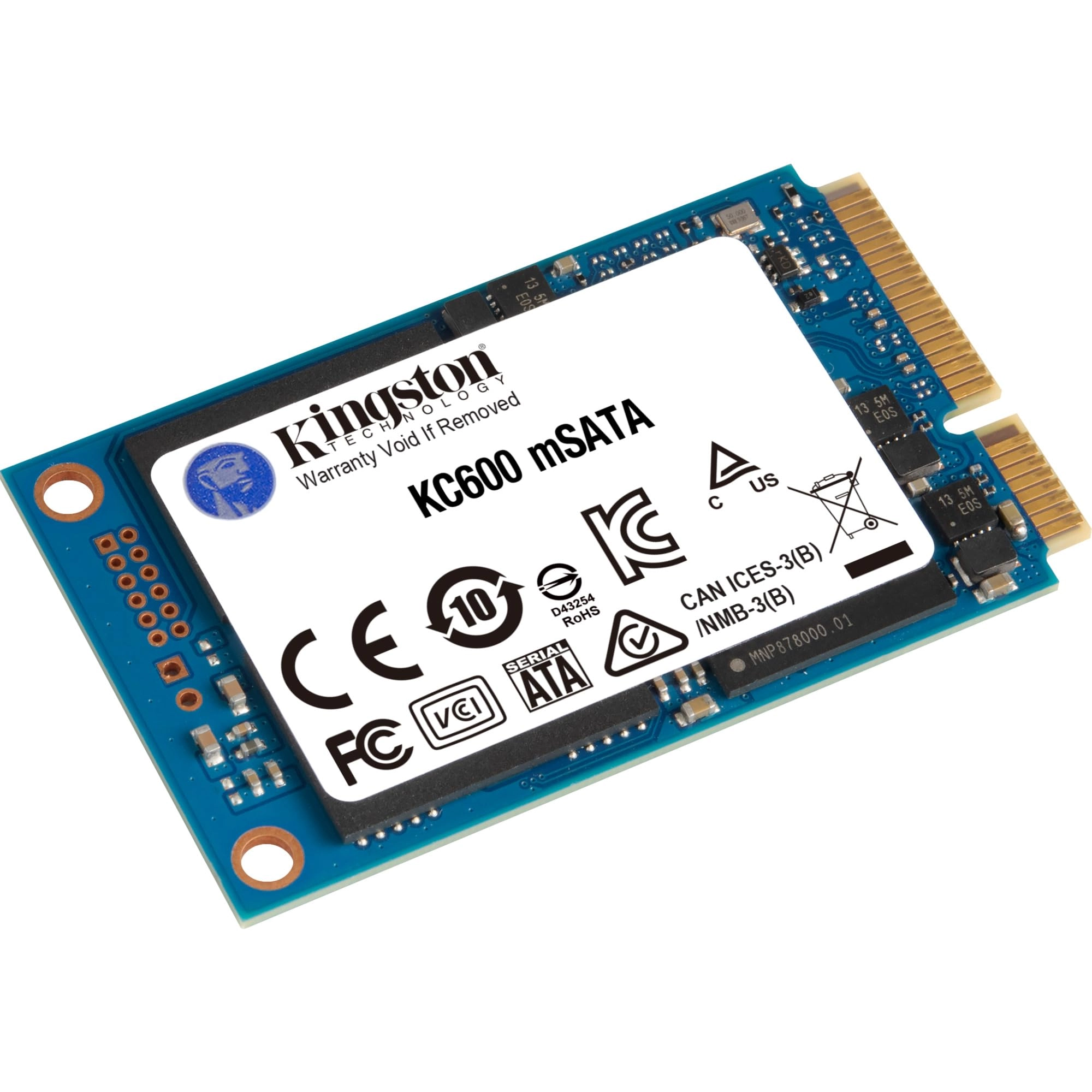Kingston Technology KC600 - 256GB mSATA