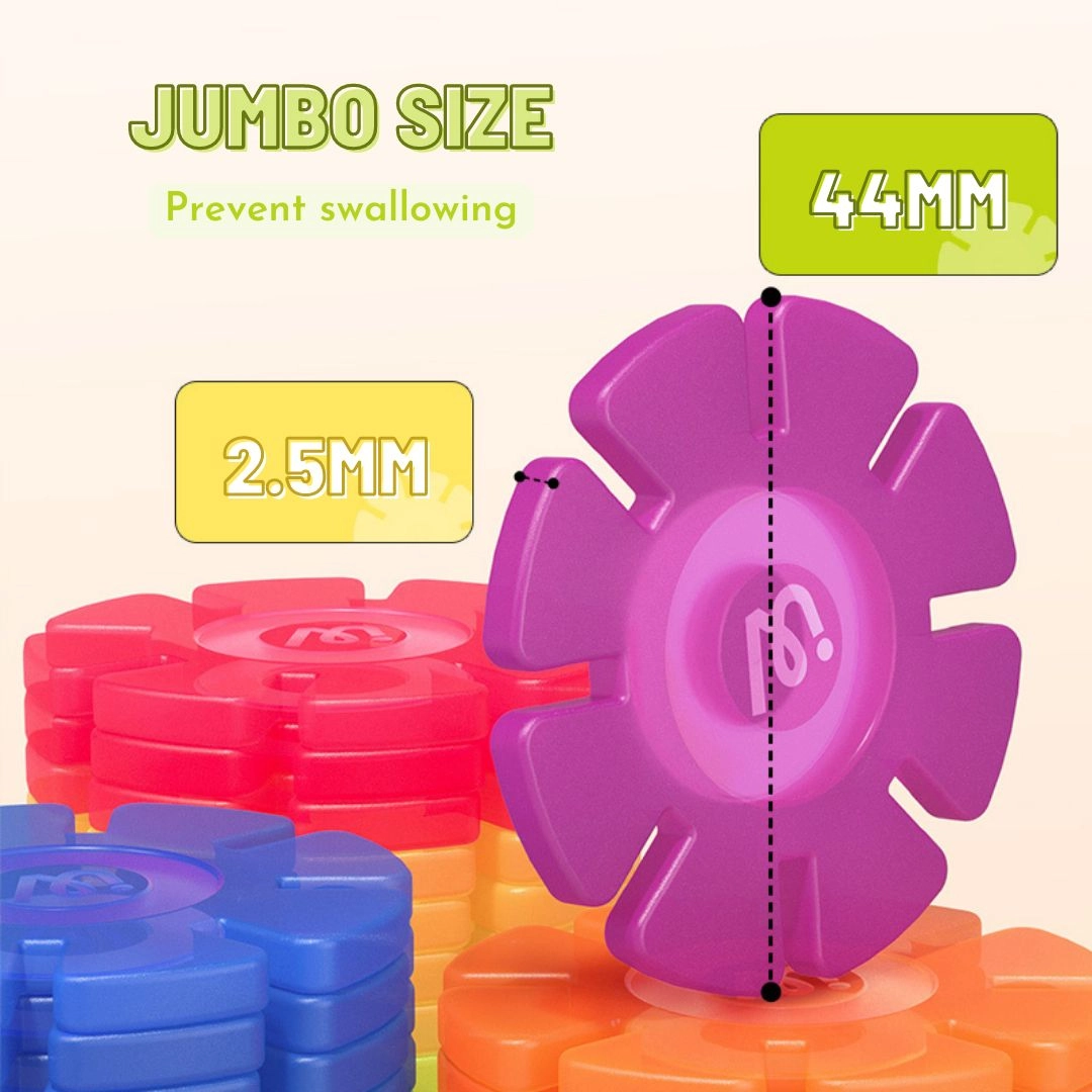 Colorful Snowflake Blocks - 500pcs