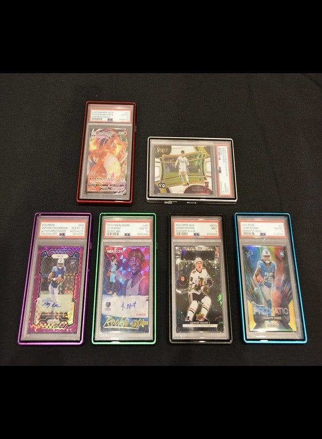 Magnetic Case for PSA Graded Cards - Aluminum Alloy Frame 100% UV Protection