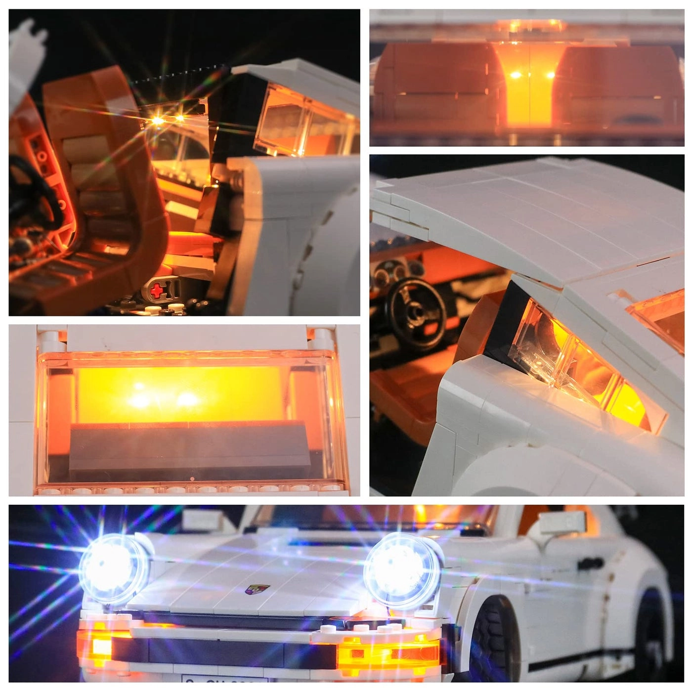 LED Light - for Lego-10295 Creator Expert Porsche 911