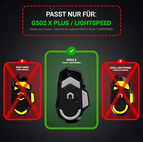 HPS Glides - Set of 2 Compatible with Logitech G703, G603, G403