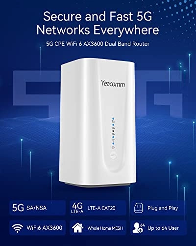 NR330 - 5G WiFi-6 4.67Gbps