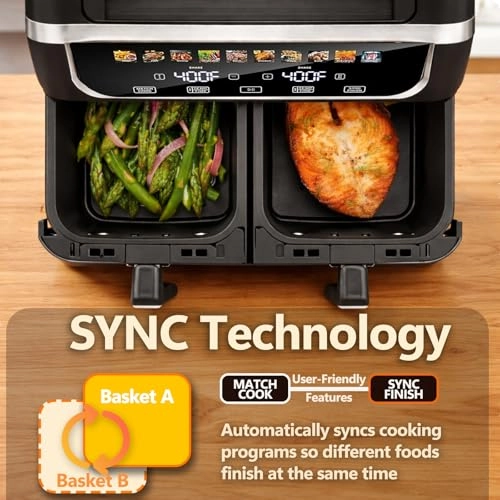 AIR FRYER AH-KZG2QSS-9GY-ZF