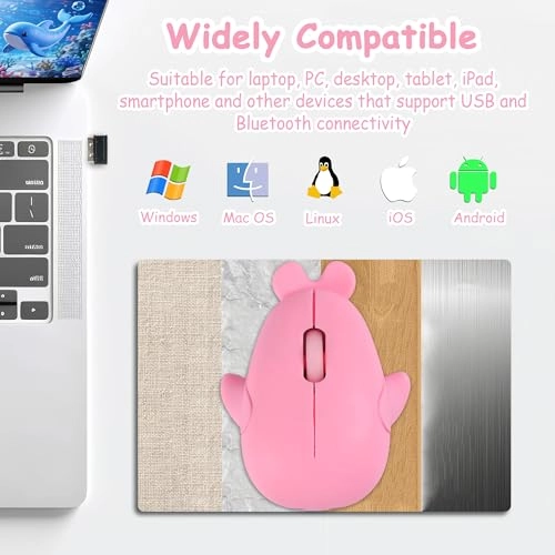 Heart Shape Mouse - Bluetooth USB