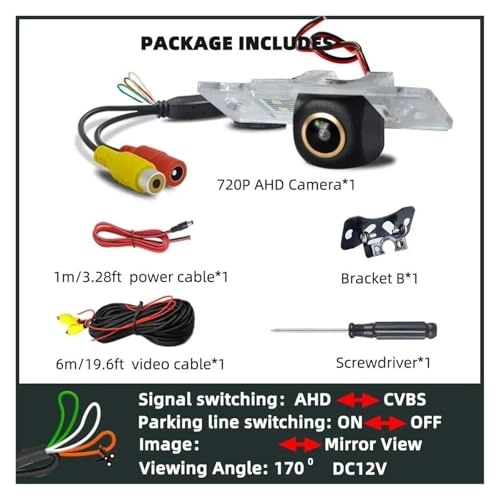 Backup Camera - Night Vision 756 (H) x 504 (V)