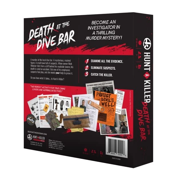 Death at the Dive Bar - Murder Mystery Game