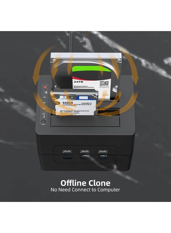 Dual Bay Hard Drive Docking Station - 2 Bay