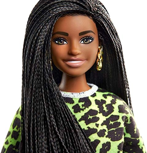 Barbie Fashionistas - Long Braids Neon Look Ages 3+