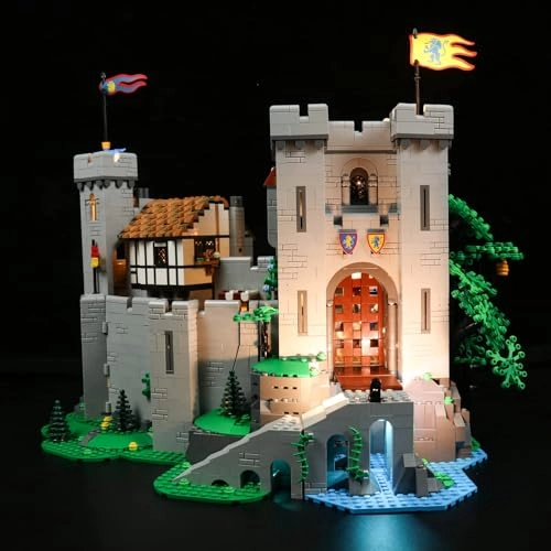 Lighting Kit for LEGO 10305 Lion Knights' Castle - ABS 5V