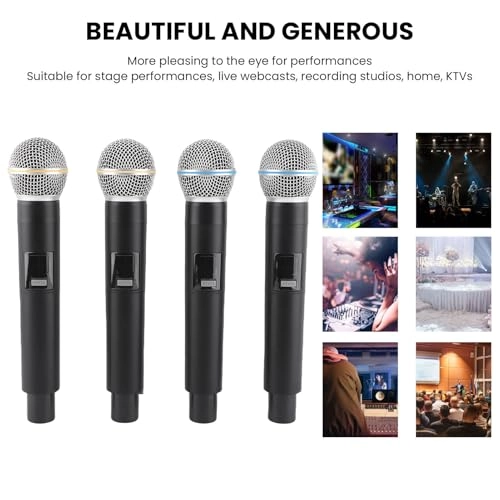 VHF Cordless Handheld Dynamic Mic Wireless Microphone