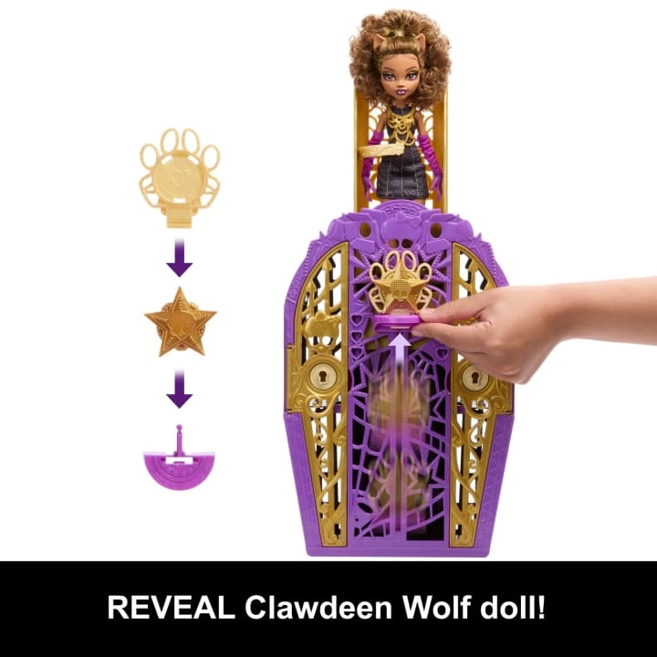 Clawdeen Wolf Doll - Skulltimates Secrets Hauntlywood Series
