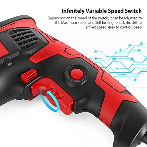 Hammer Drill - 850W 3000 RPM