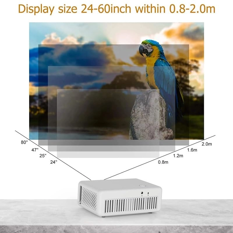 Portable Projector 200ANSI 1920x1080dpi