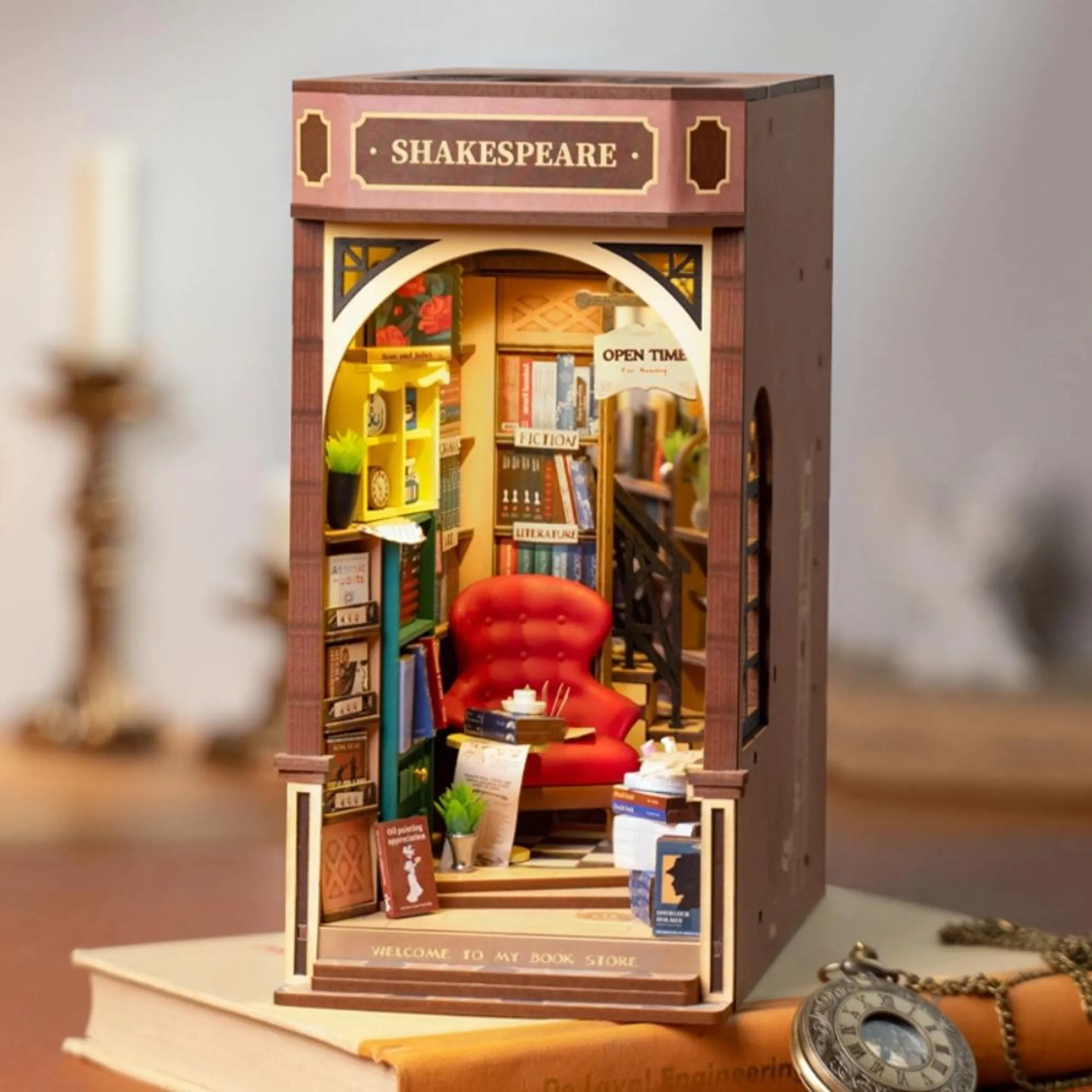 DIY Book Nook - 194 Pc