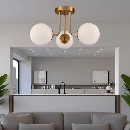 Low Height Ceiling Chandelier