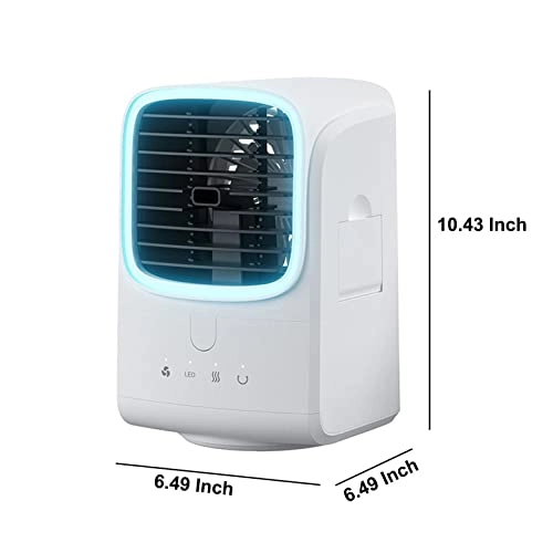 Mini Air Cooler - Portable 1L Water Tank 3 Adjustable Speeds