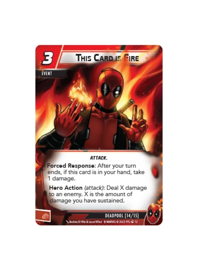 Marvel Champions The Card Game: Deadpool Expanded Hero Pack