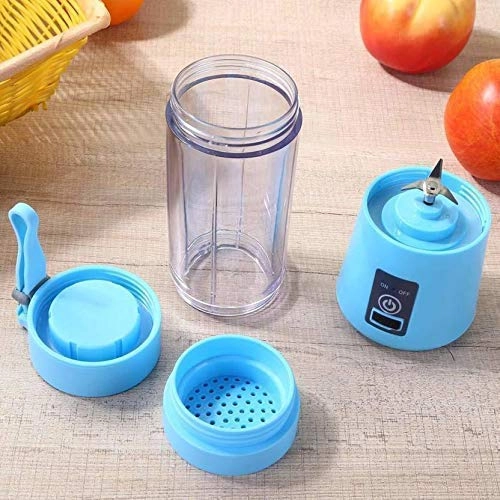 USB Juice Maker Blender - 4 Blades Rechargeable