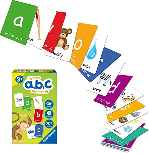 My First ABC Flash Cards - 3 years 36 pieces