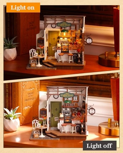 DIY Miniature House Kit - Hong Kong Bites Cafe