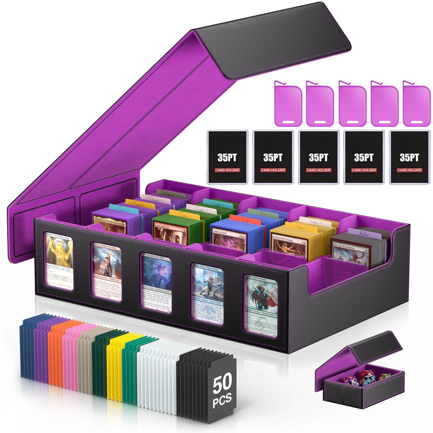 Trading Card Storage Box - 3900+ Cards