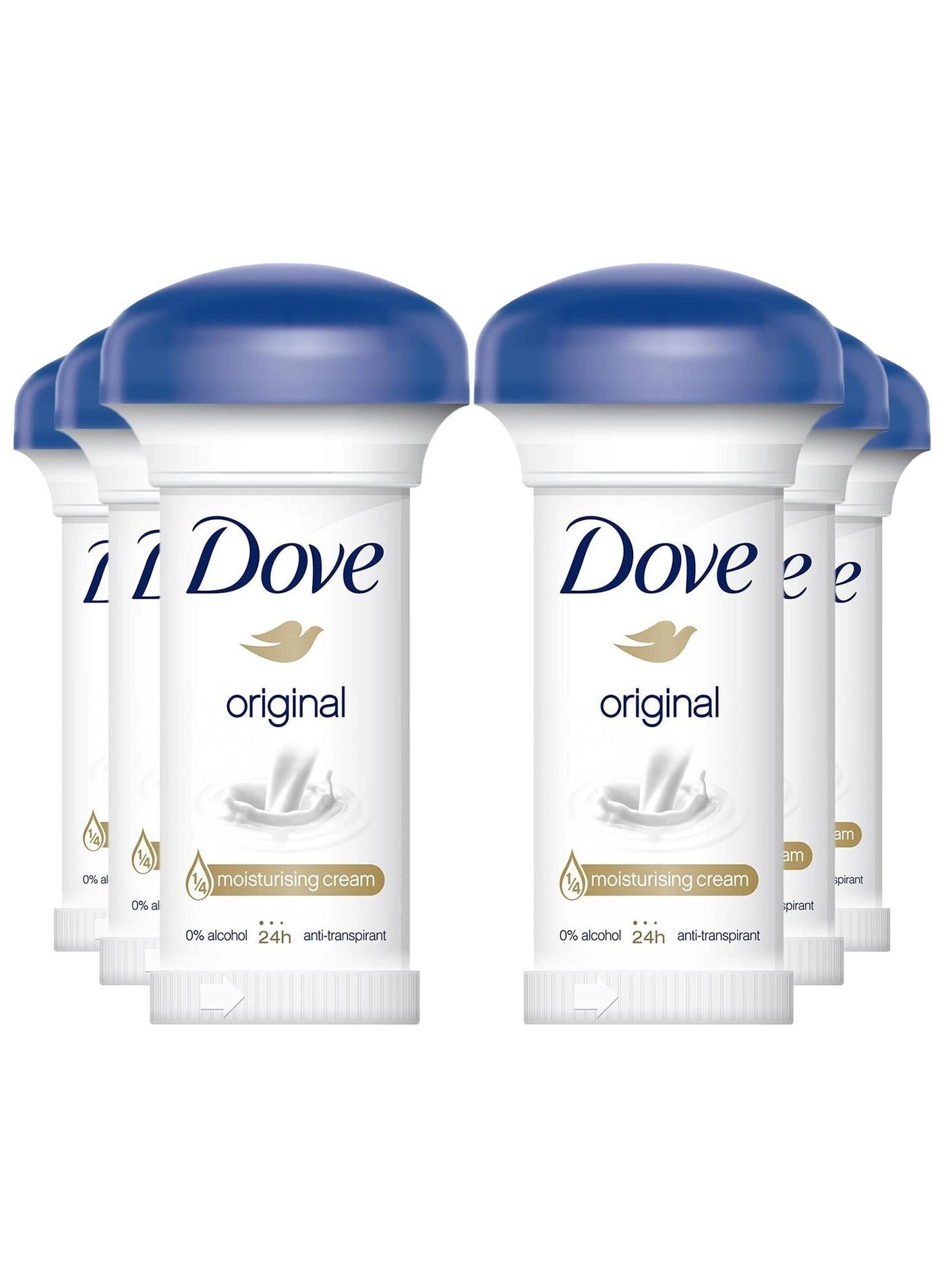 Original Anti Perspirant Cream - Unscented 600 millilitre