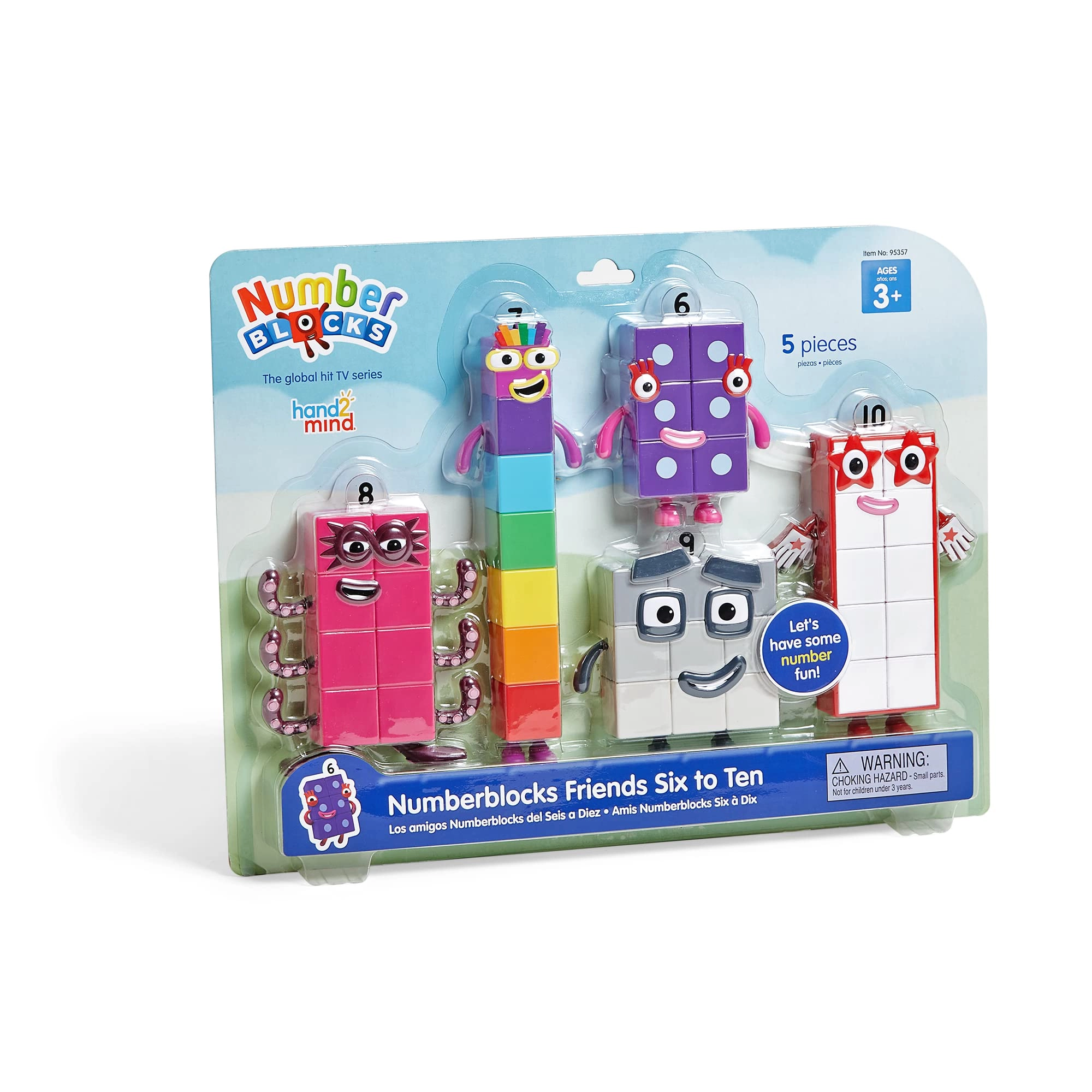 Numberblocks Friends Six to Ten