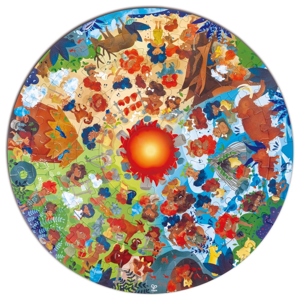 Stone Age Floor Puzzle - 6+ years 100-piece