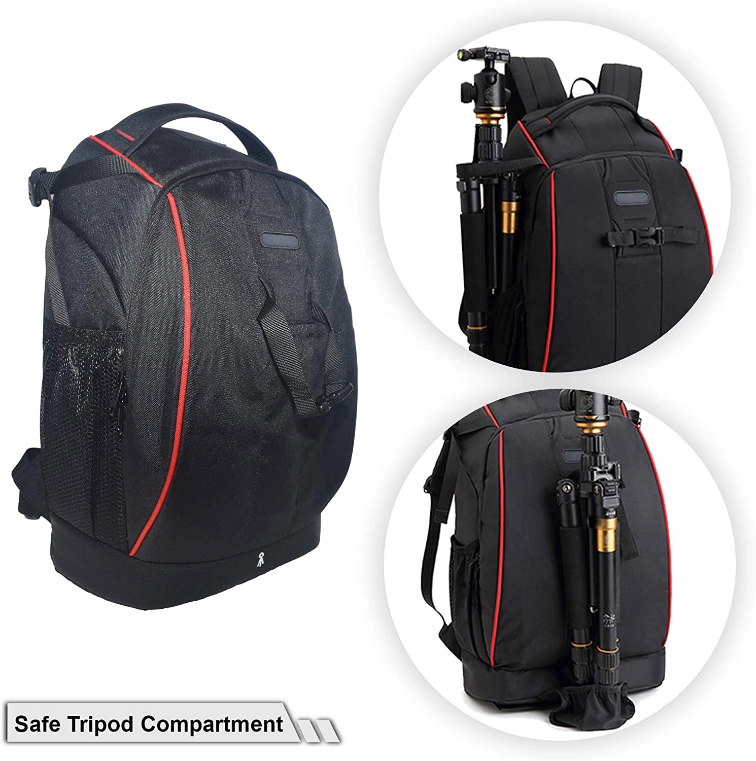 DMK Camera Case Backpack - 11.41X7.5X16.5 Inches Mirrorless