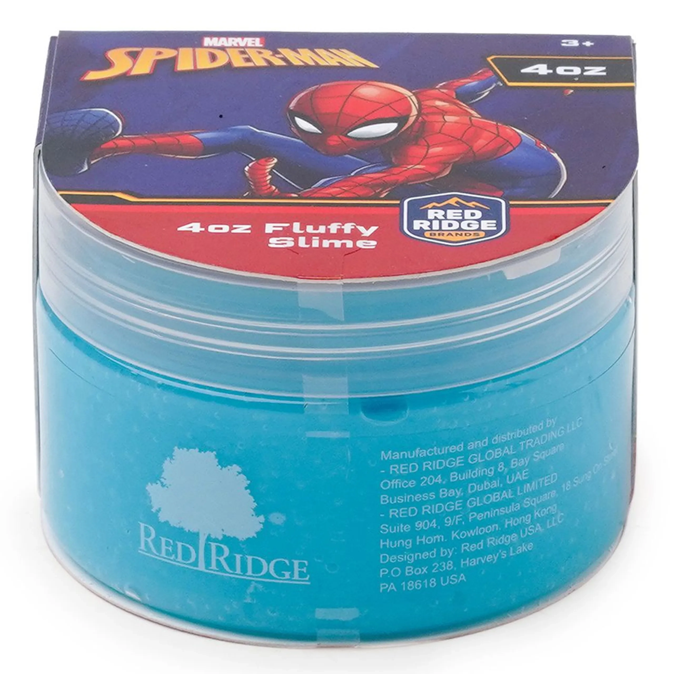 SLIME SQUAD Marvel Spider Man Fluffy Slime - 3+