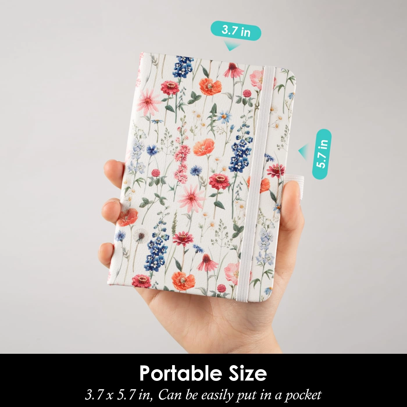 Small Notebook Journal - 68 Sheets 3 Pack Ruled