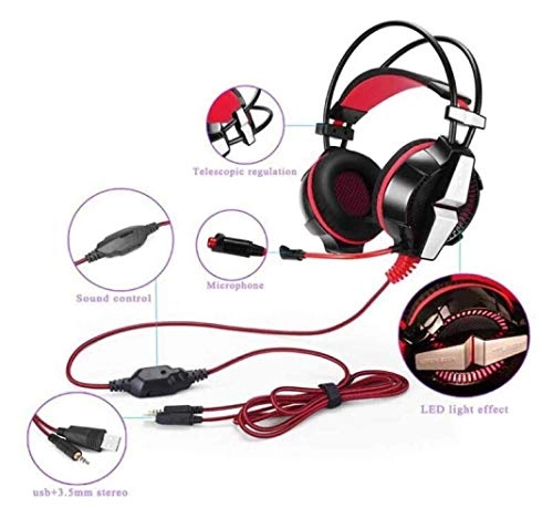 Ekima Gaming Headset - Wired Headset