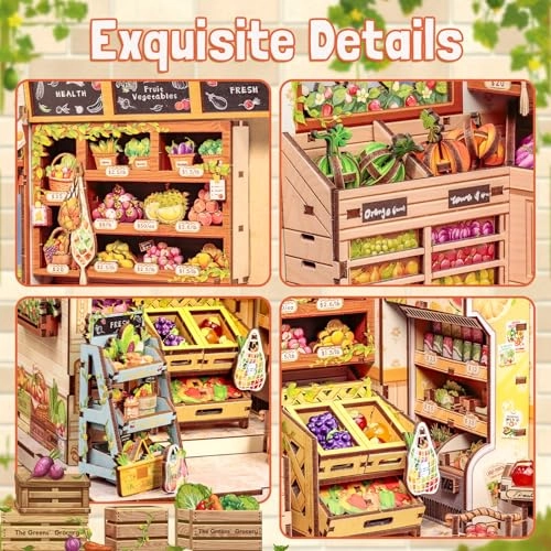 Book Nook Kit - The Greens’ Grocery 1:12