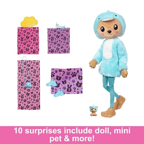Barbie Cutie Reveal - Costume-Themed Series 10 Surprises Ages 3+
