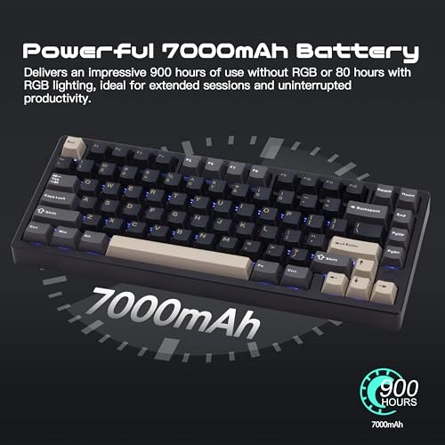 WOBKEY Rainy 75 - QWERTY Wired/Wireless