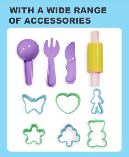 Play Dough Tools Set - 3+ years 13 pcs