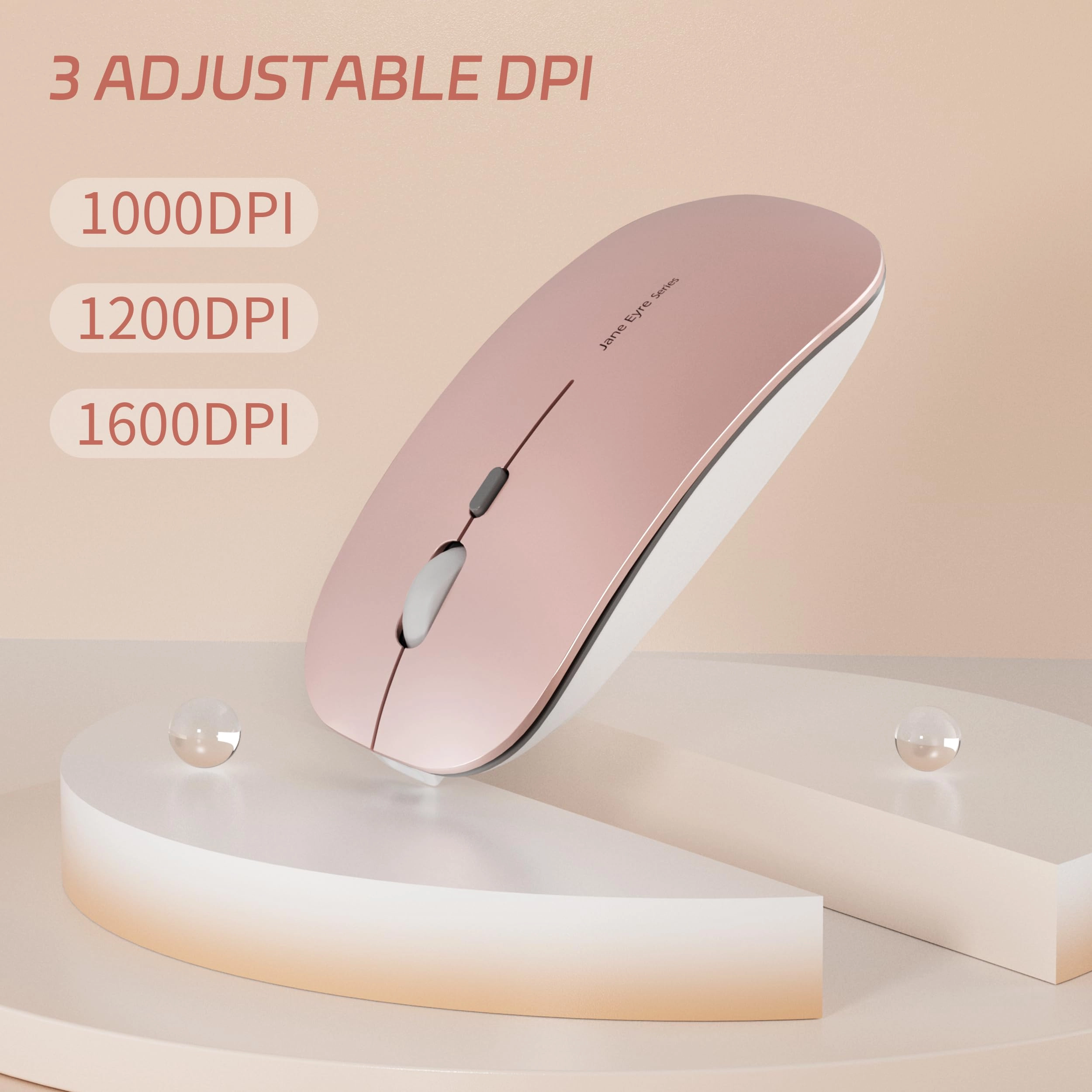 Q5 Slim Rechargeable Mouse - Wireless